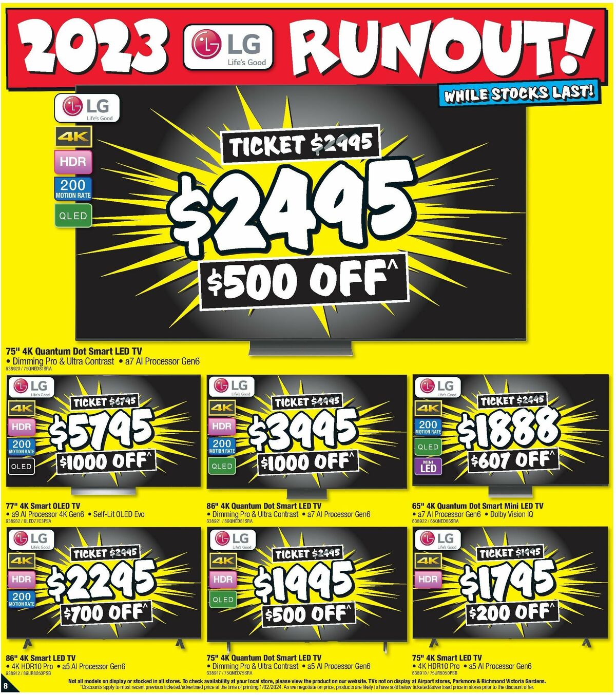 JB Hi-Fi Runout Deals Catalogues from 15 February