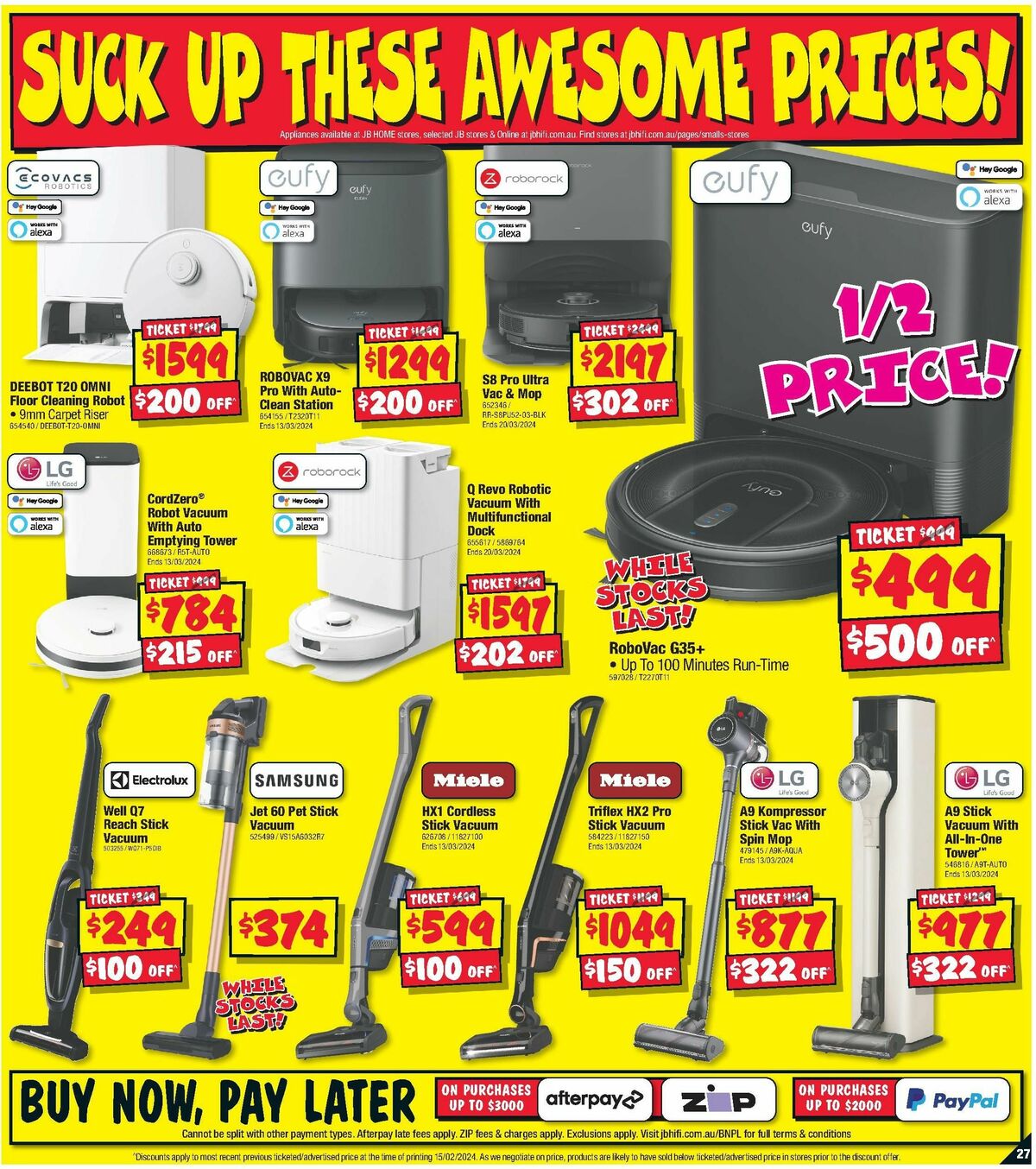 JB Hi-Fi Catalogues from 29 February