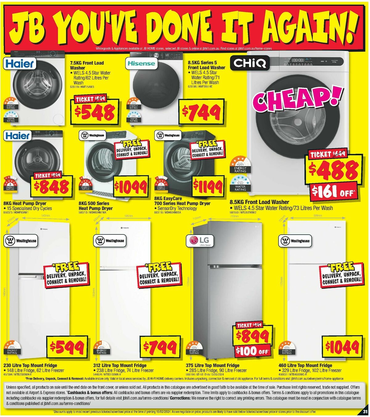 JB Hi-Fi Catalogues from 29 February