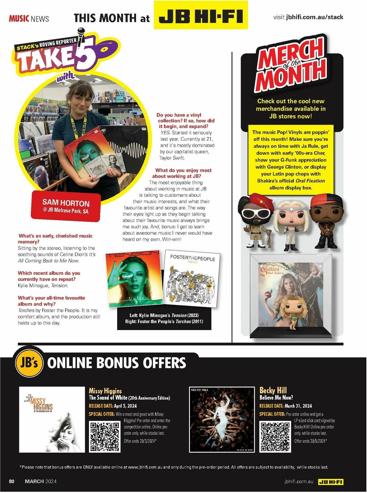 JB Hi-Fi Magazine March Catalogues from 1 March