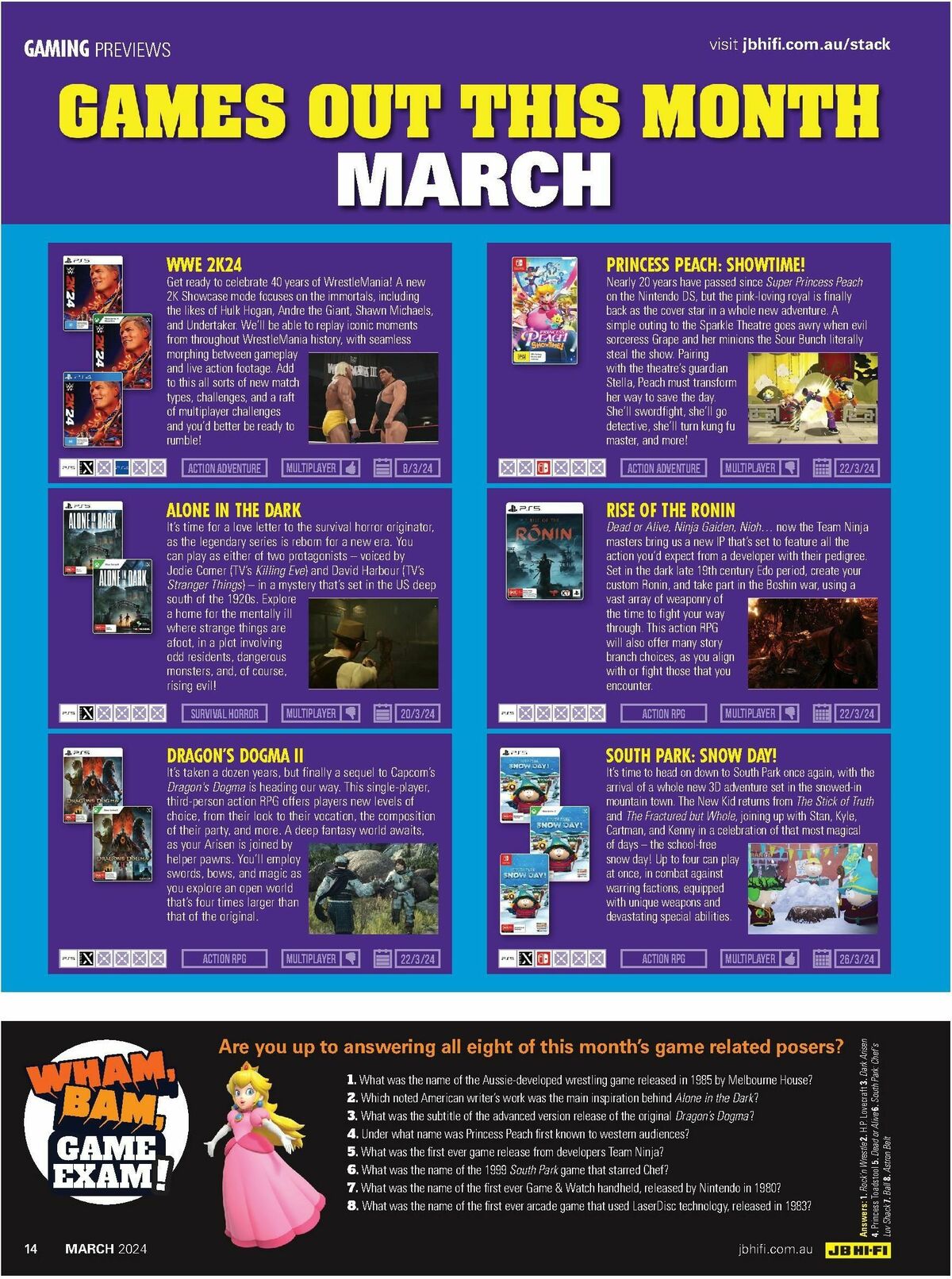 JB Hi-Fi Magazine March Catalogues from 1 March