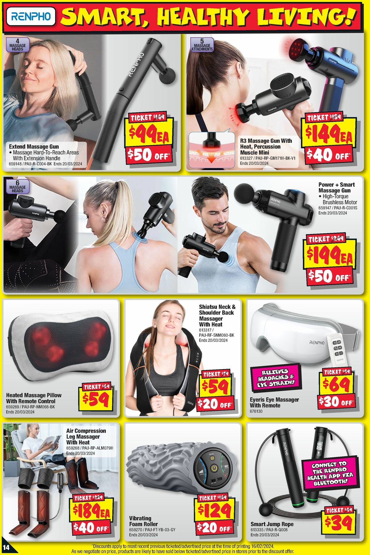 JB Hi-Fi Fitness, Health& Wellbieg Catalogues from 5 March