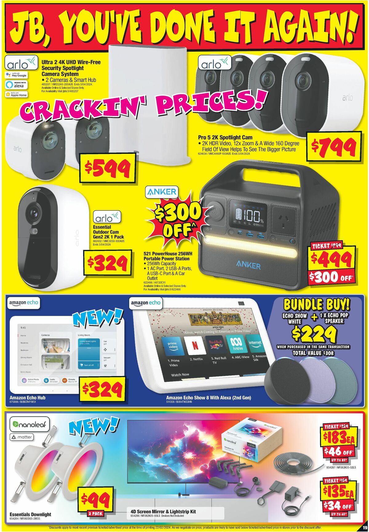 JB Hi-Fi Catalogues from 6 March