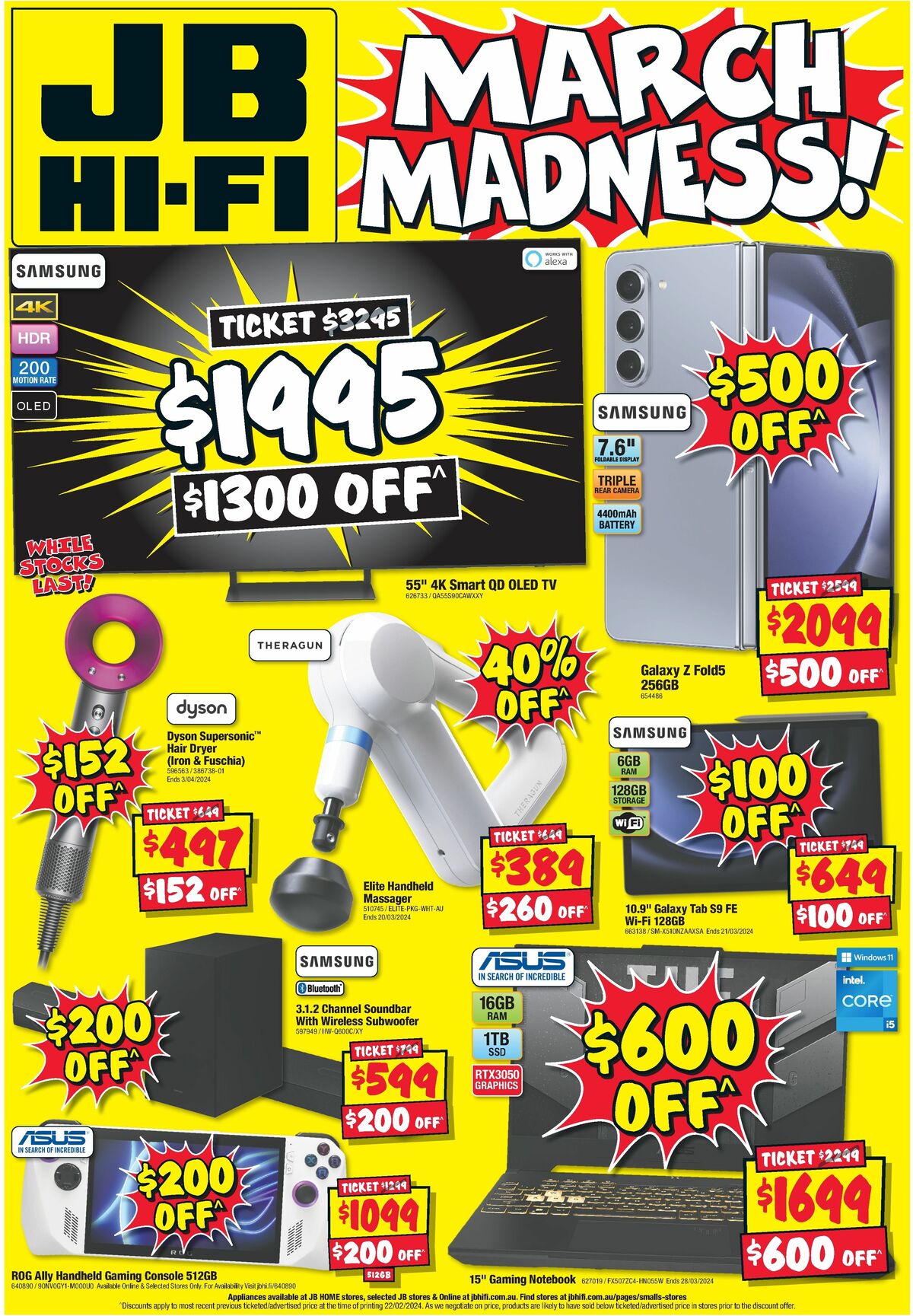 JB Hi-Fi Catalogues from 6 March