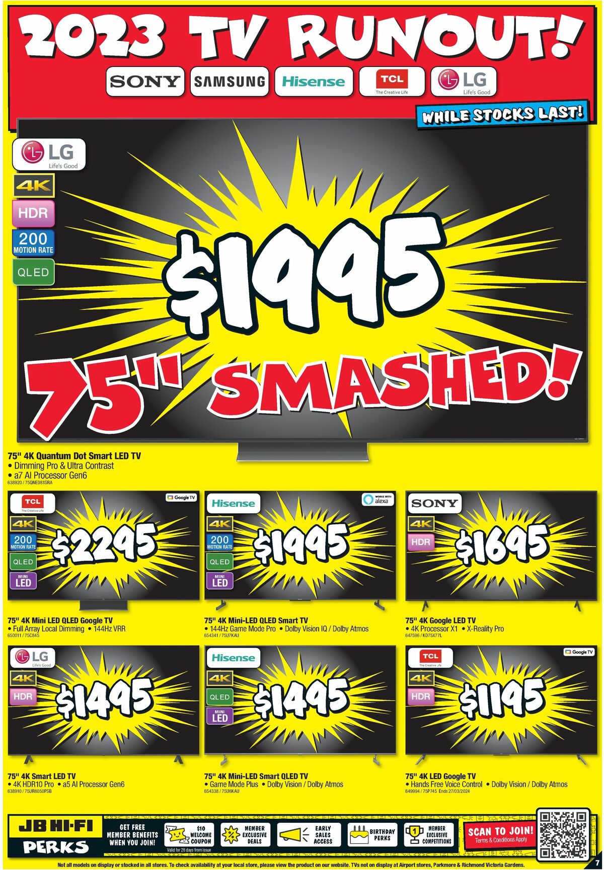 JB Hi-Fi Catalogues from 6 March