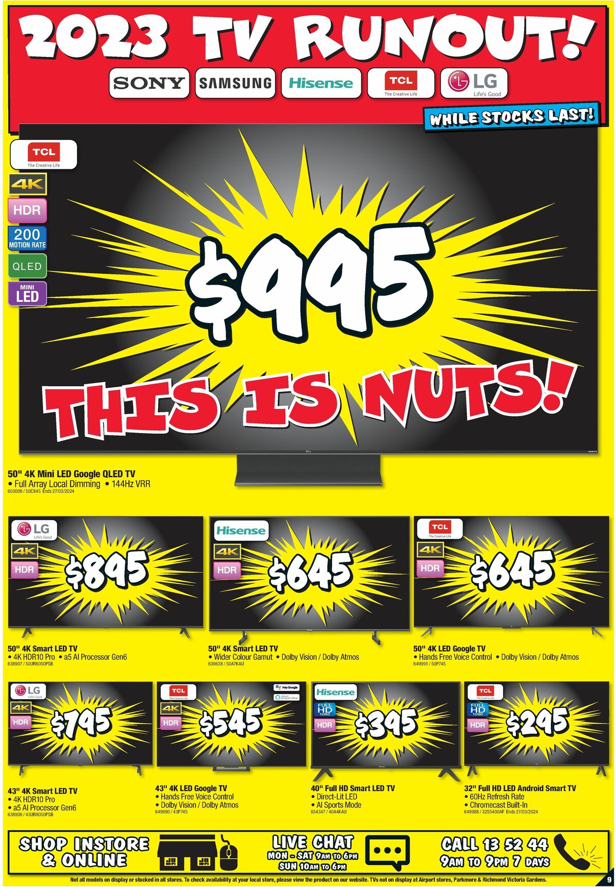 JB Hi-Fi Catalogues from 6 March