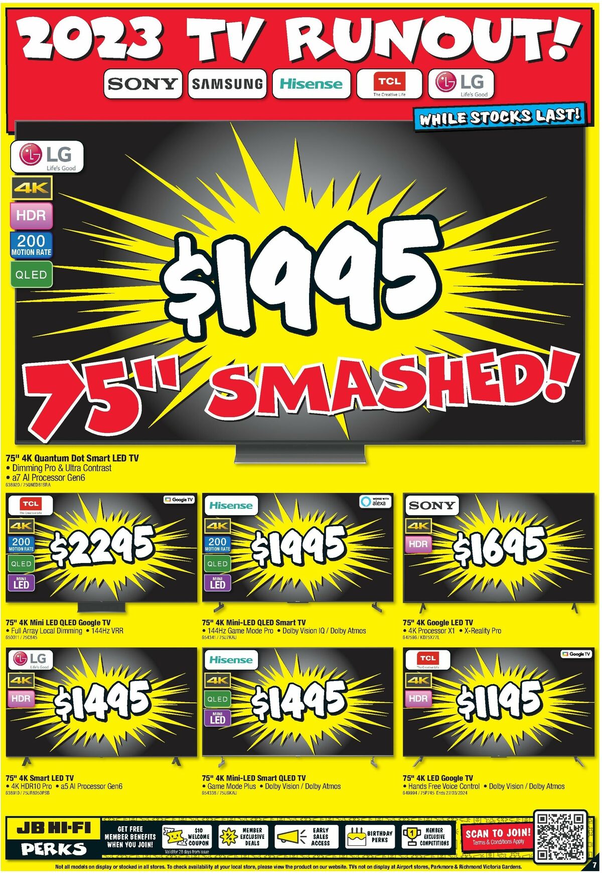 JB Hi-Fi Catalogues from 7 March