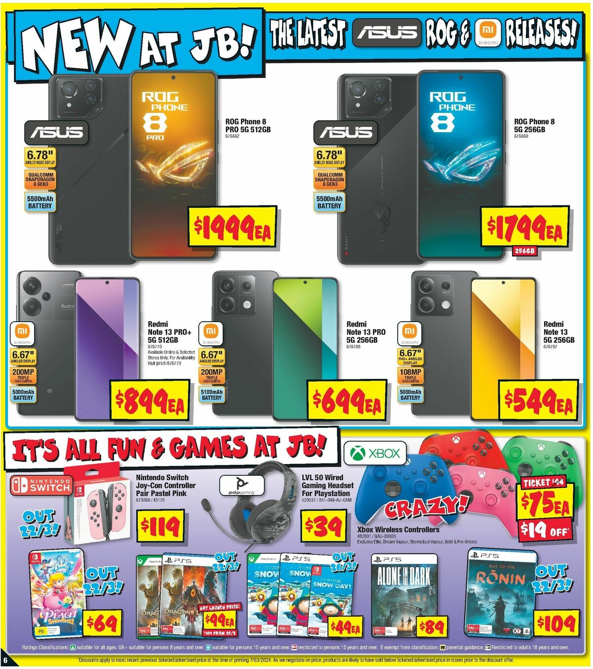 JB Hi-Fi Catalogues from 21 March