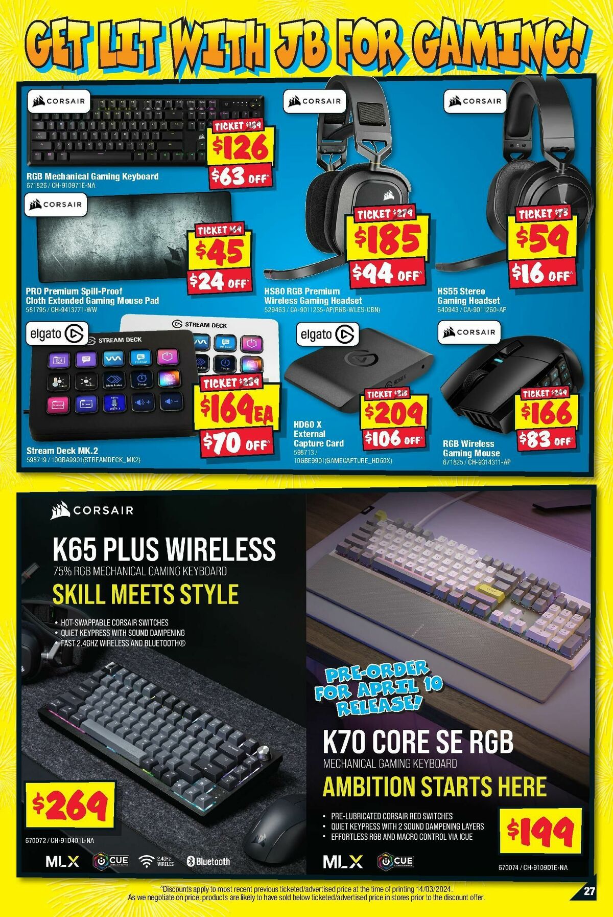 JB Hi-Fi Catalogues from 28 March