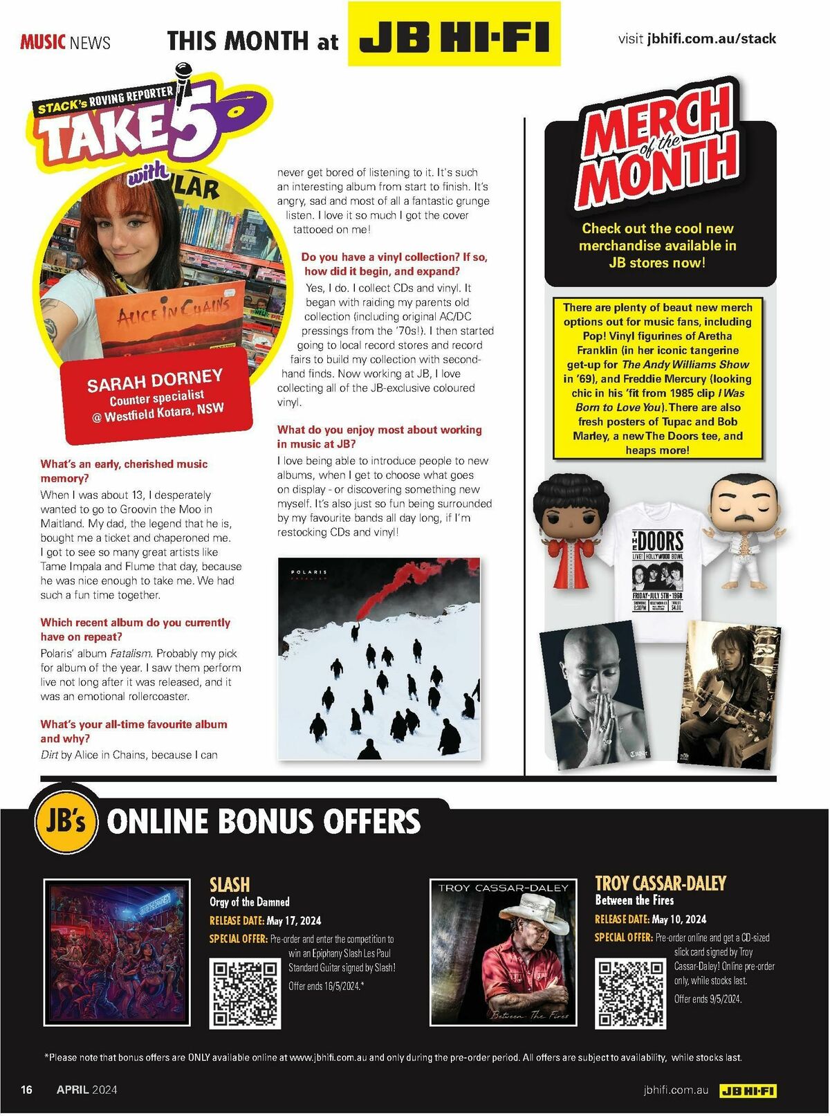 JB Hi-Fi Magazine April Catalogues from 1 April