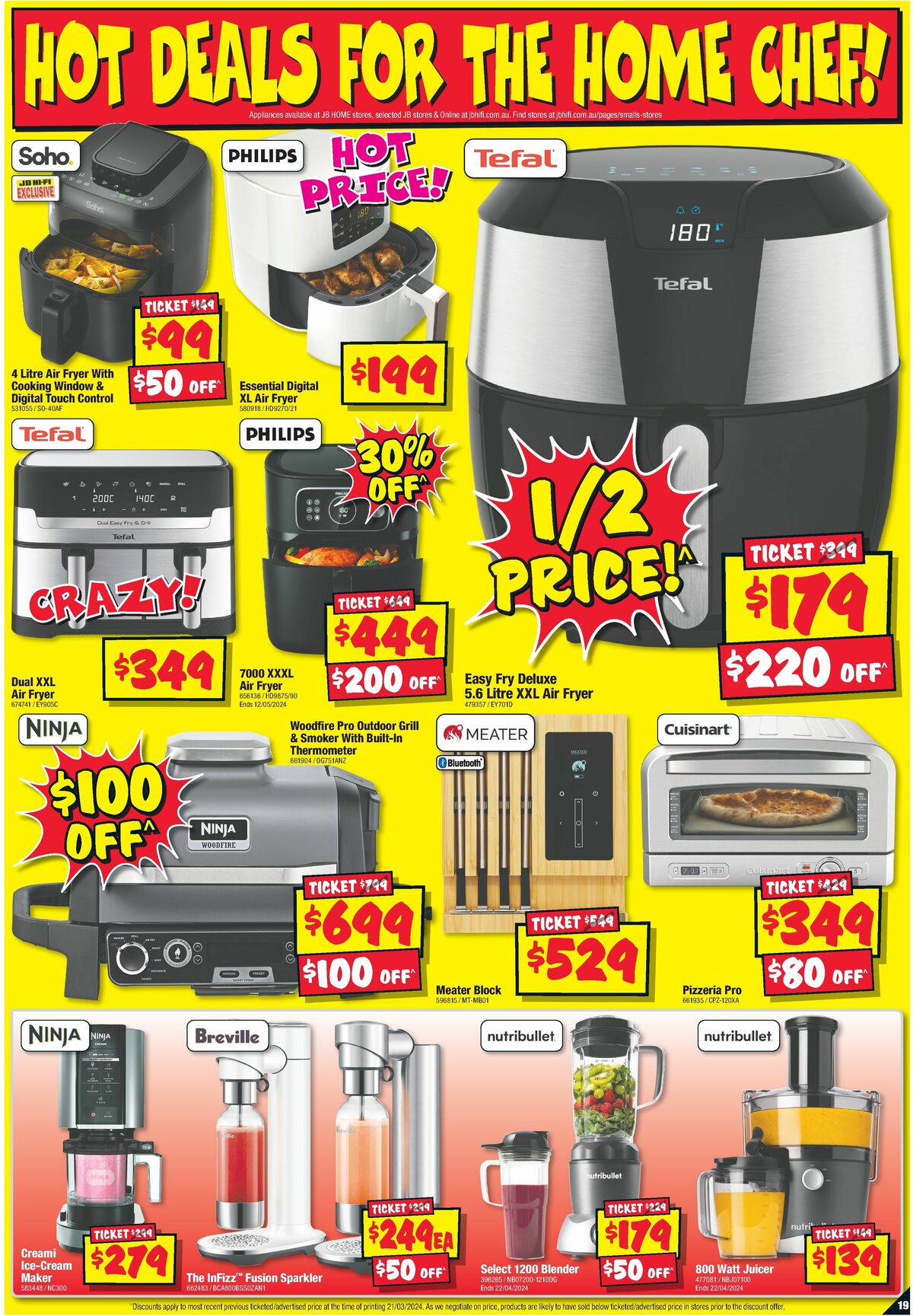 JB Hi-Fi Stocktake Madness Catalogues from 4 April