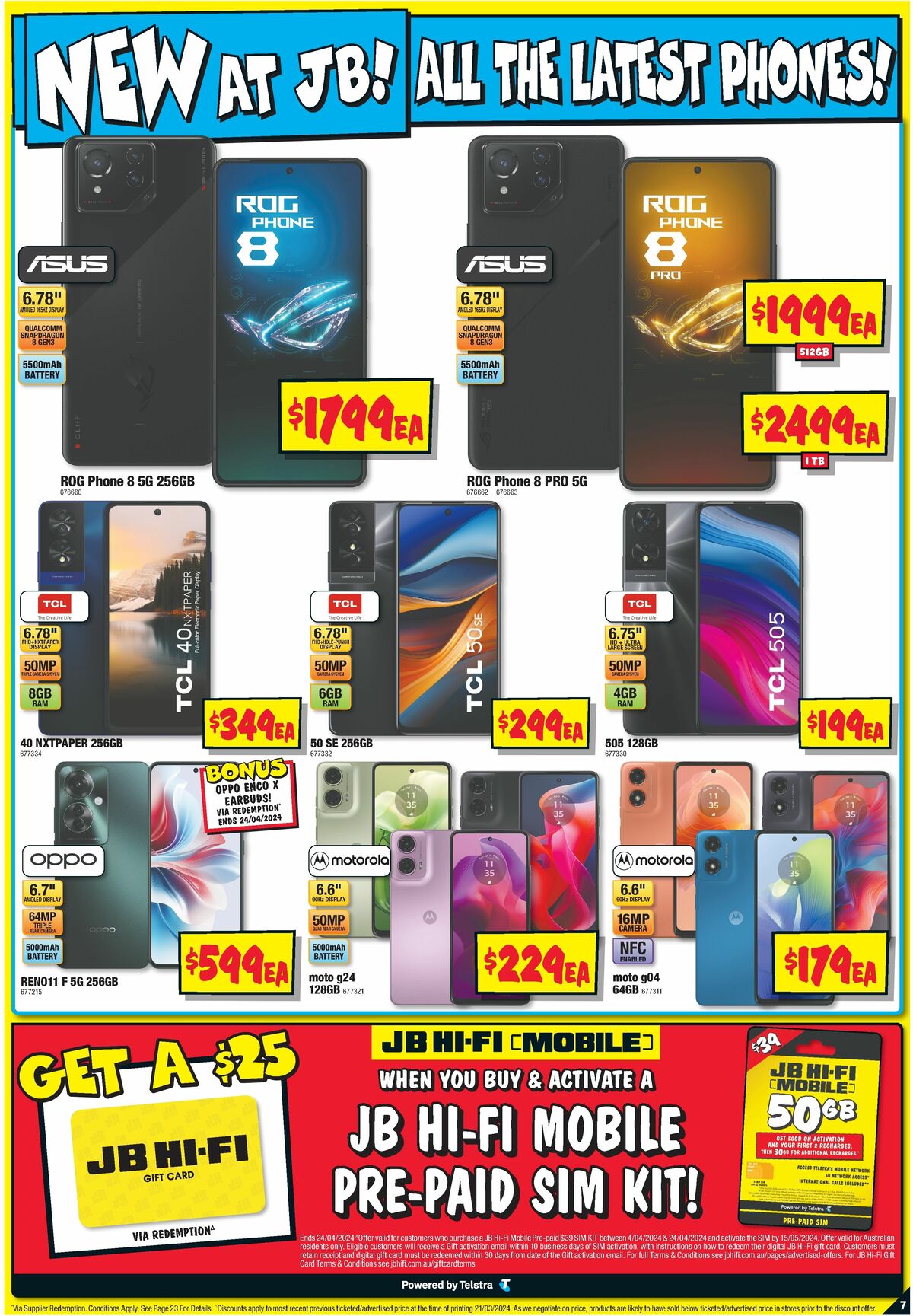 JB Hi-Fi Stocktake Madness Catalogues from 4 April