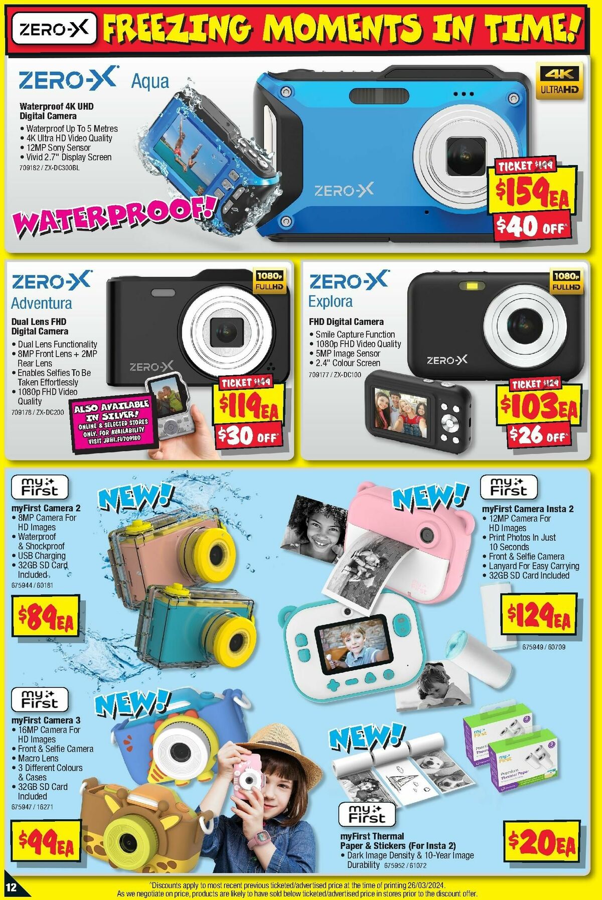 JB Hi-Fi Camera Bonanza Catalogues from 4 April