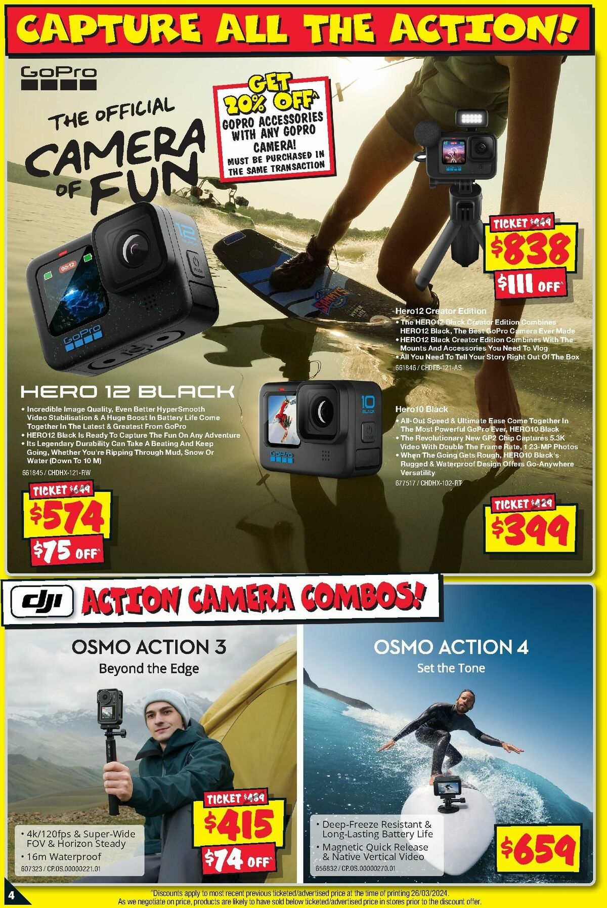 JB Hi-Fi Camera Bonanza Catalogues from 4 April