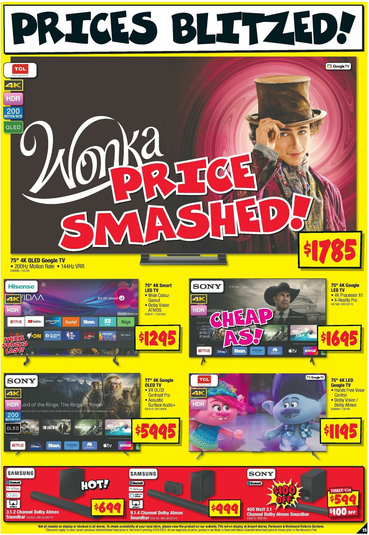 JB Hi-Fi Catalogues from 11 April