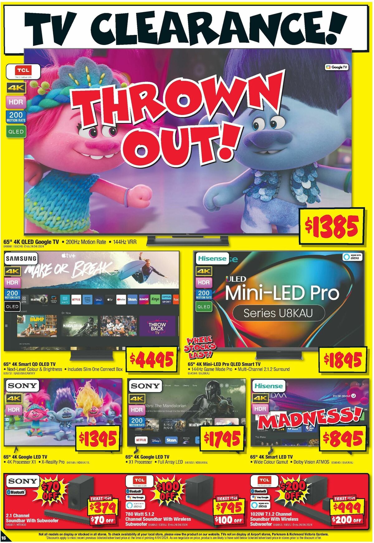 JB Hi-Fi Catalogues from 11 April