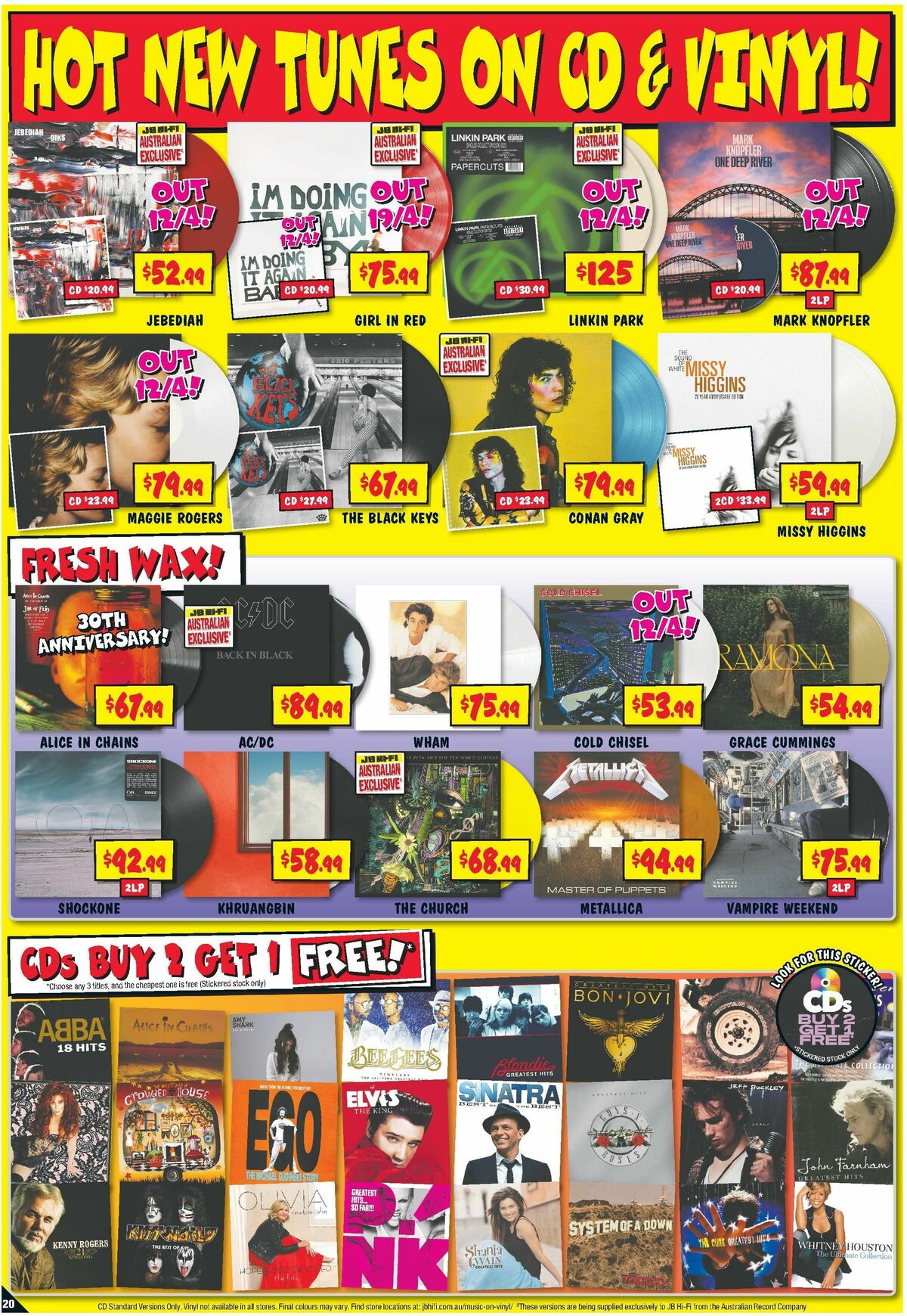 JB Hi-Fi Catalogues from 11 April