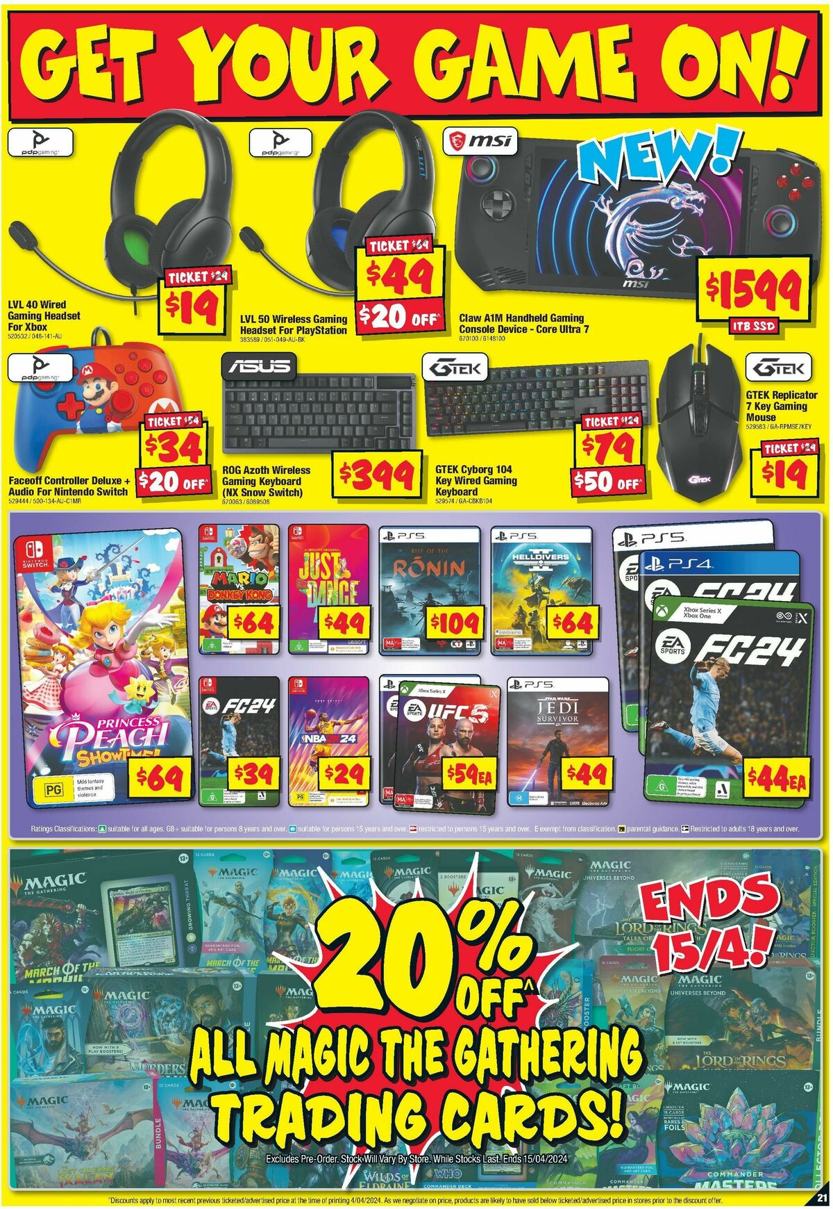 JB Hi-Fi Catalogues from 11 April