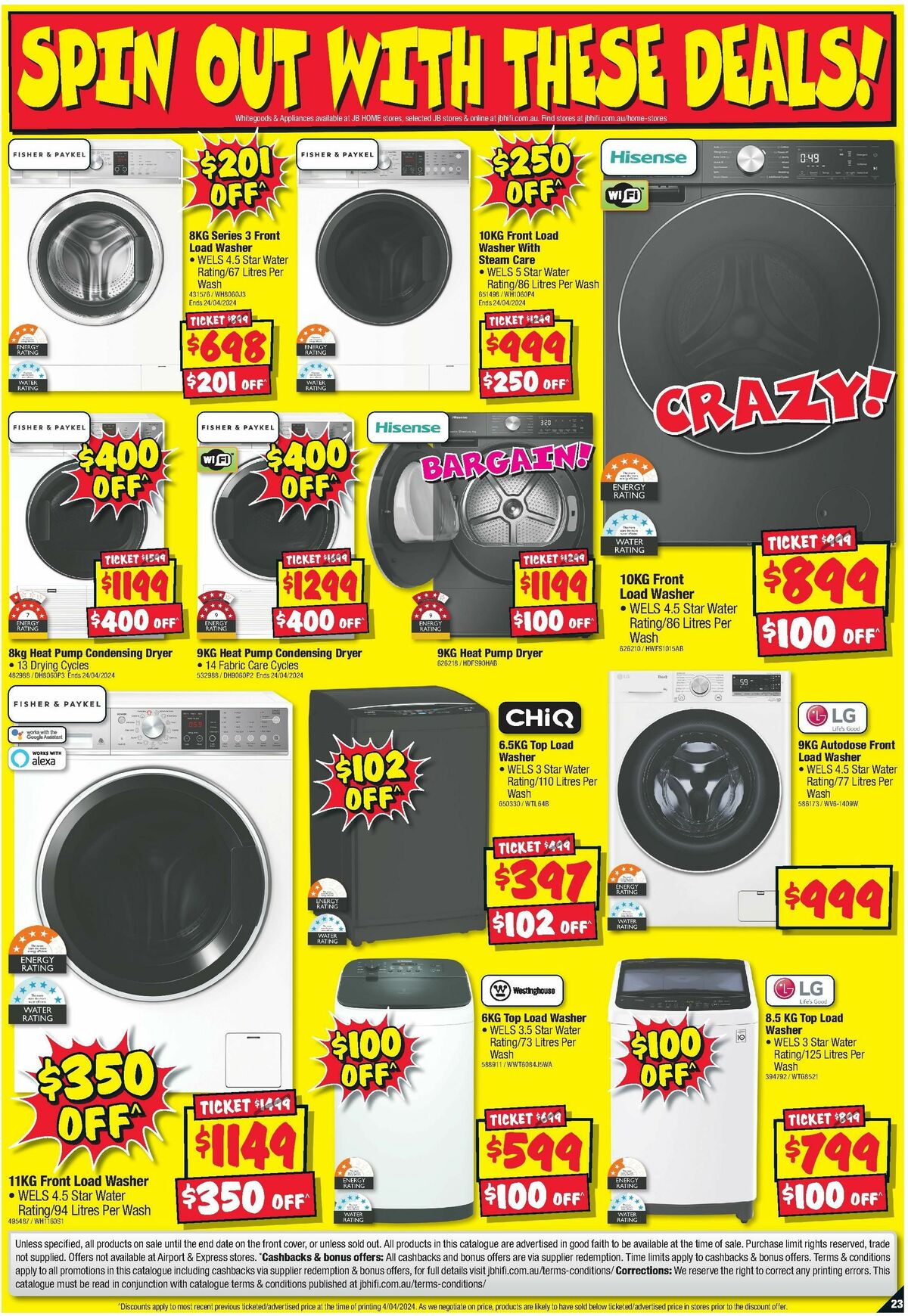 JB Hi-Fi Catalogues from 11 April