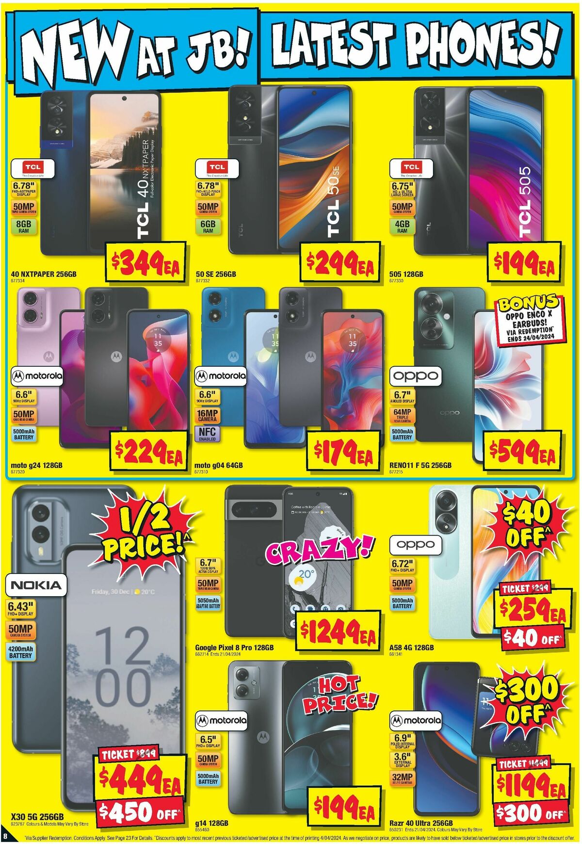 JB Hi-Fi Catalogues from 11 April