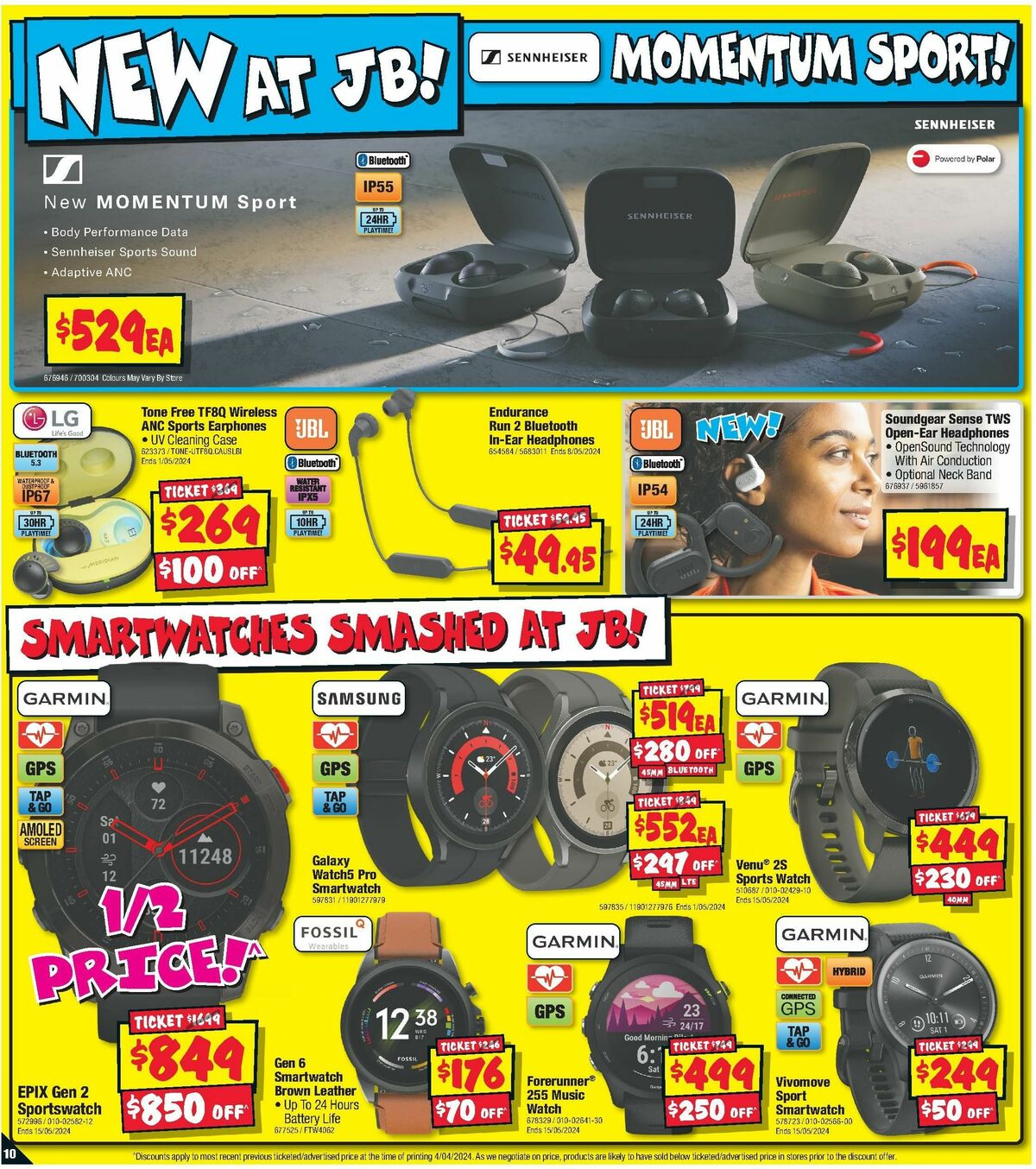 JB Hi-Fi Catalogues from 18 April