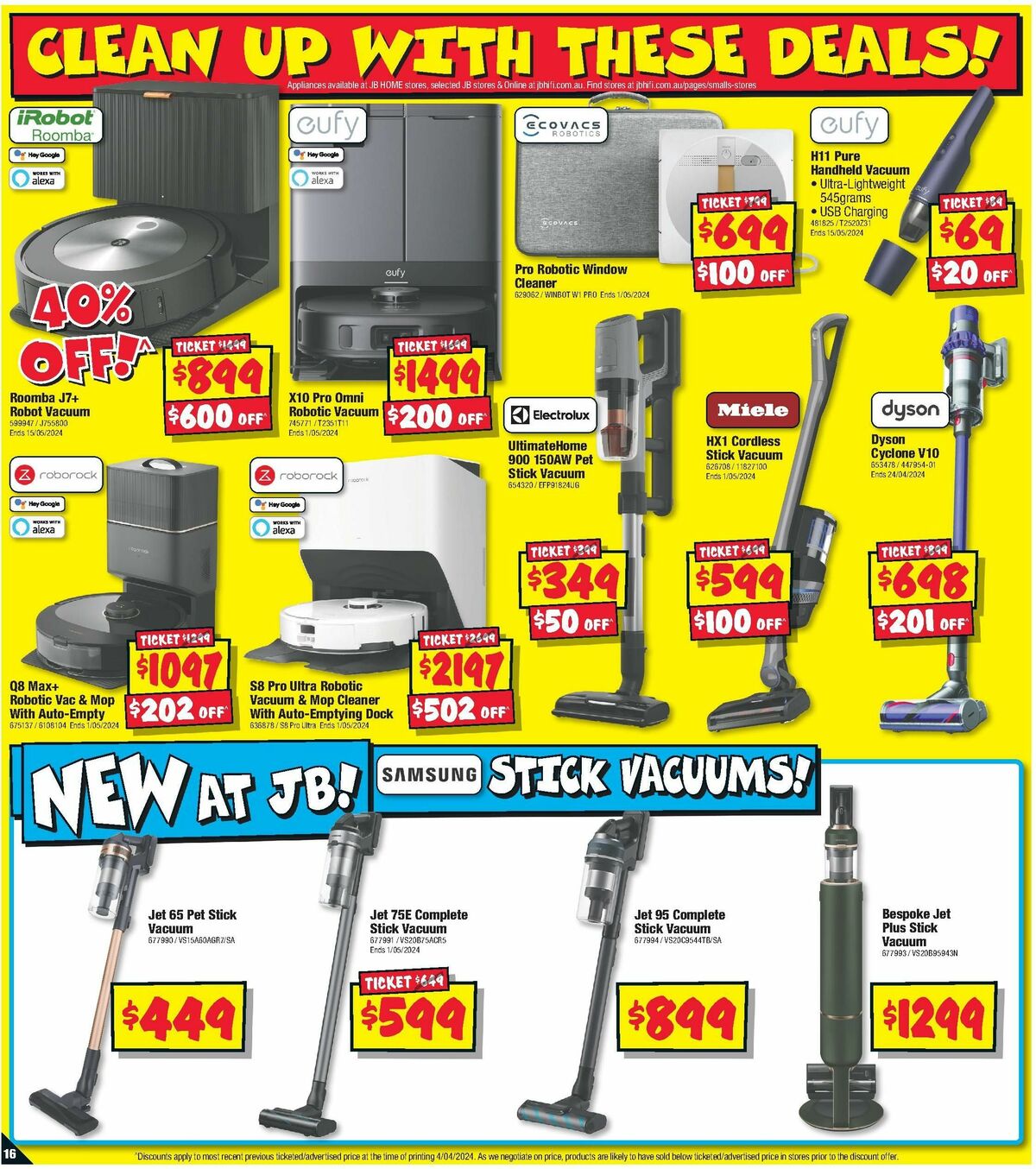 JB Hi-Fi Catalogues from 18 April