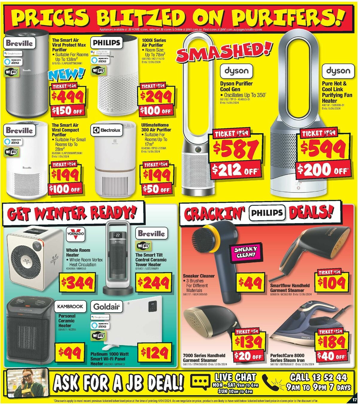 JB Hi-Fi Catalogues from 18 April