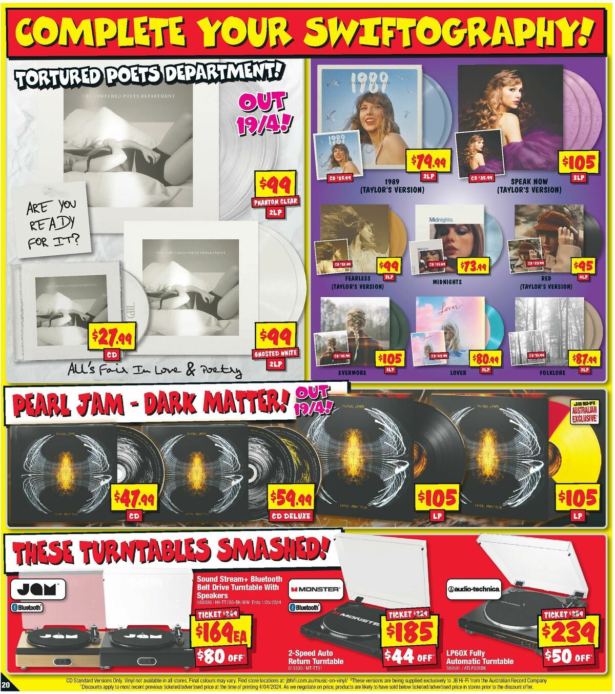 JB Hi-Fi Catalogues from 18 April