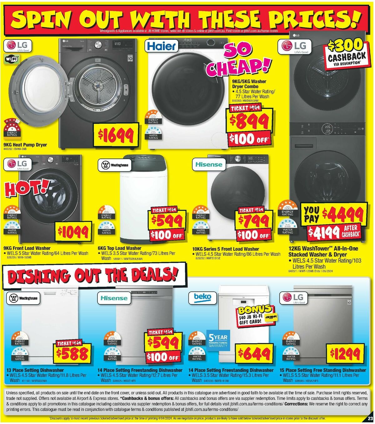 JB Hi-Fi Catalogues from 18 April