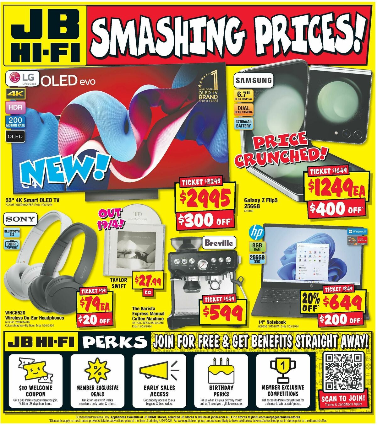 JB Hi-Fi Catalogues from 18 April