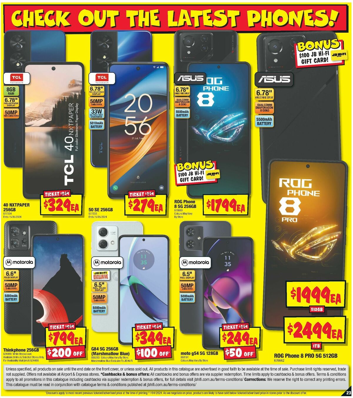 JB Hi-Fi Catalogues from 24 April