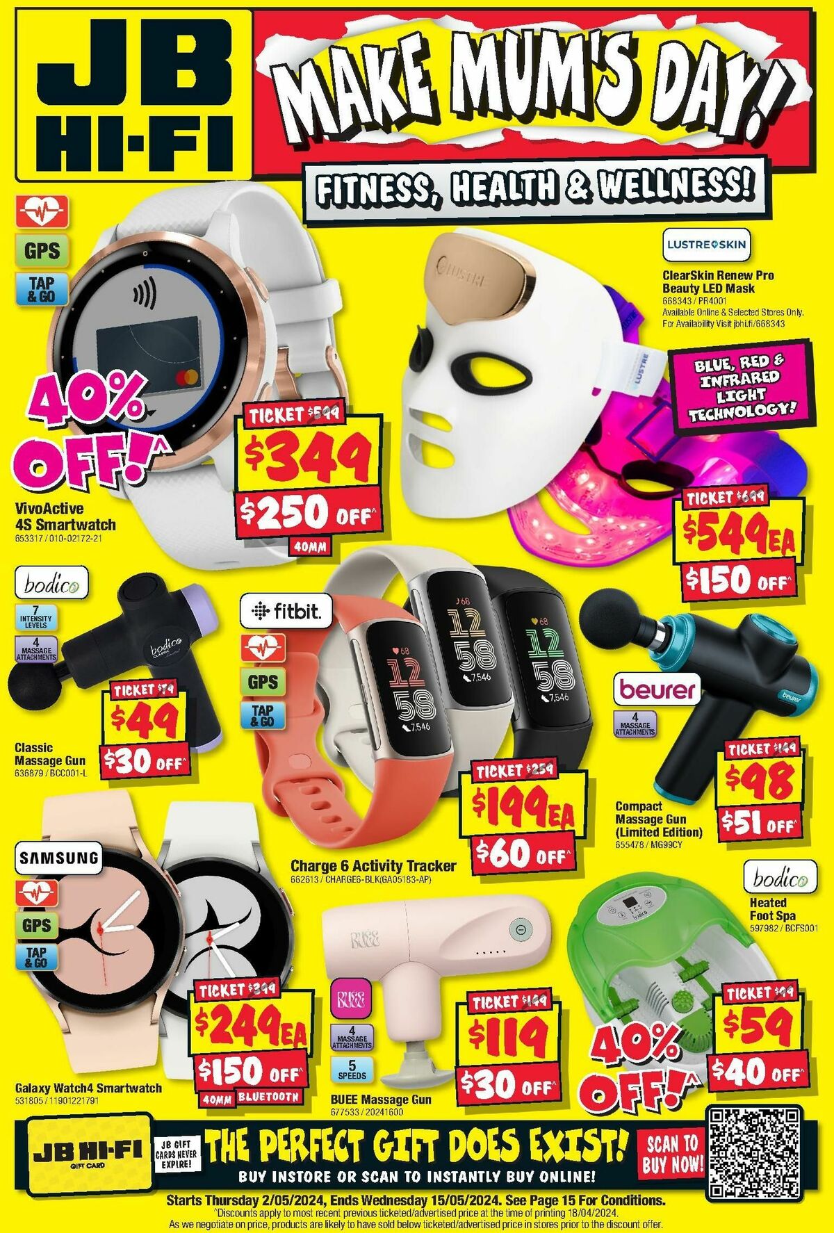 JB Hi-Fi Fitness, health & wellbeing Catalogues from 2 May