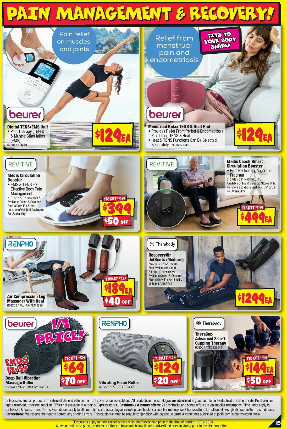 JB Hi-Fi Fitness, health & wellbeing Catalogues from 2 May