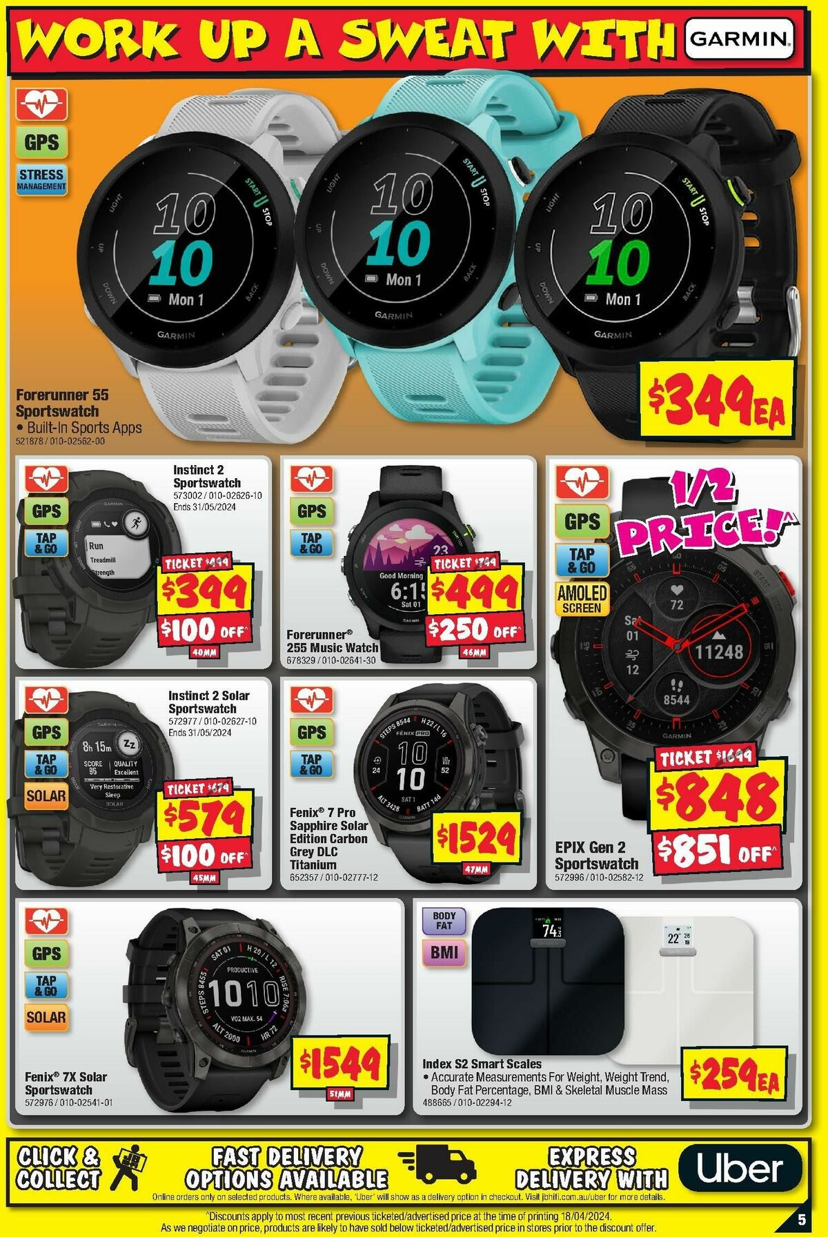 JB Hi-Fi Fitness, health & wellbeing Catalogues from 2 May