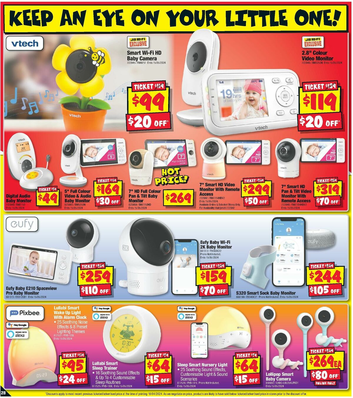 JB Hi-Fi Make mum's day! Catalogues from 2 May