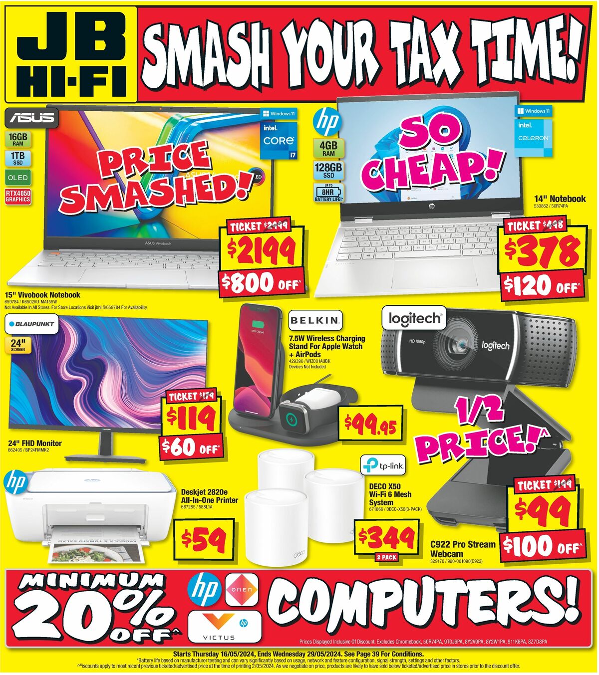 JB Hi-Fi Catalogues from 16 May