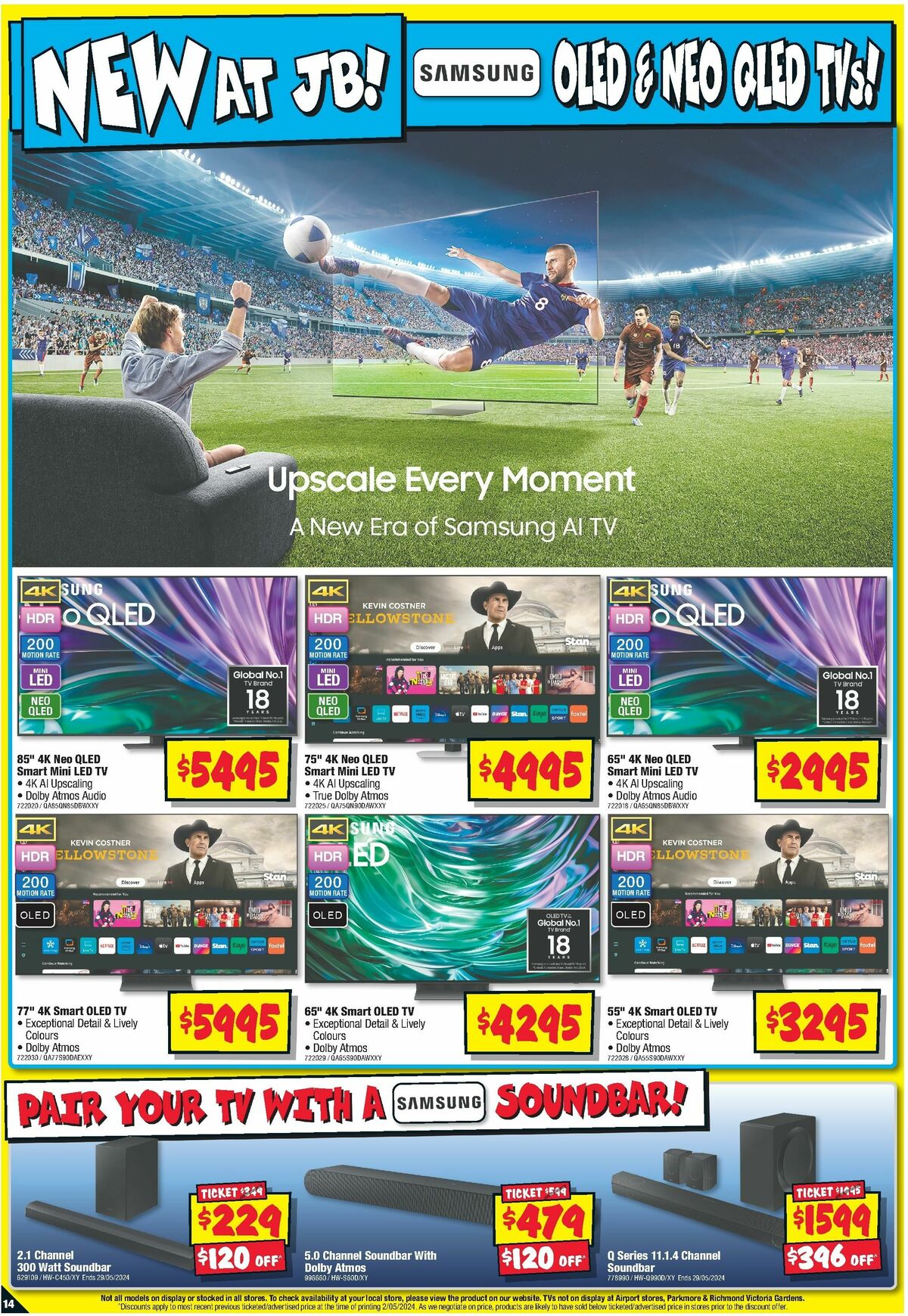 JB Hi-Fi Big Screen Catalogues from 16 May