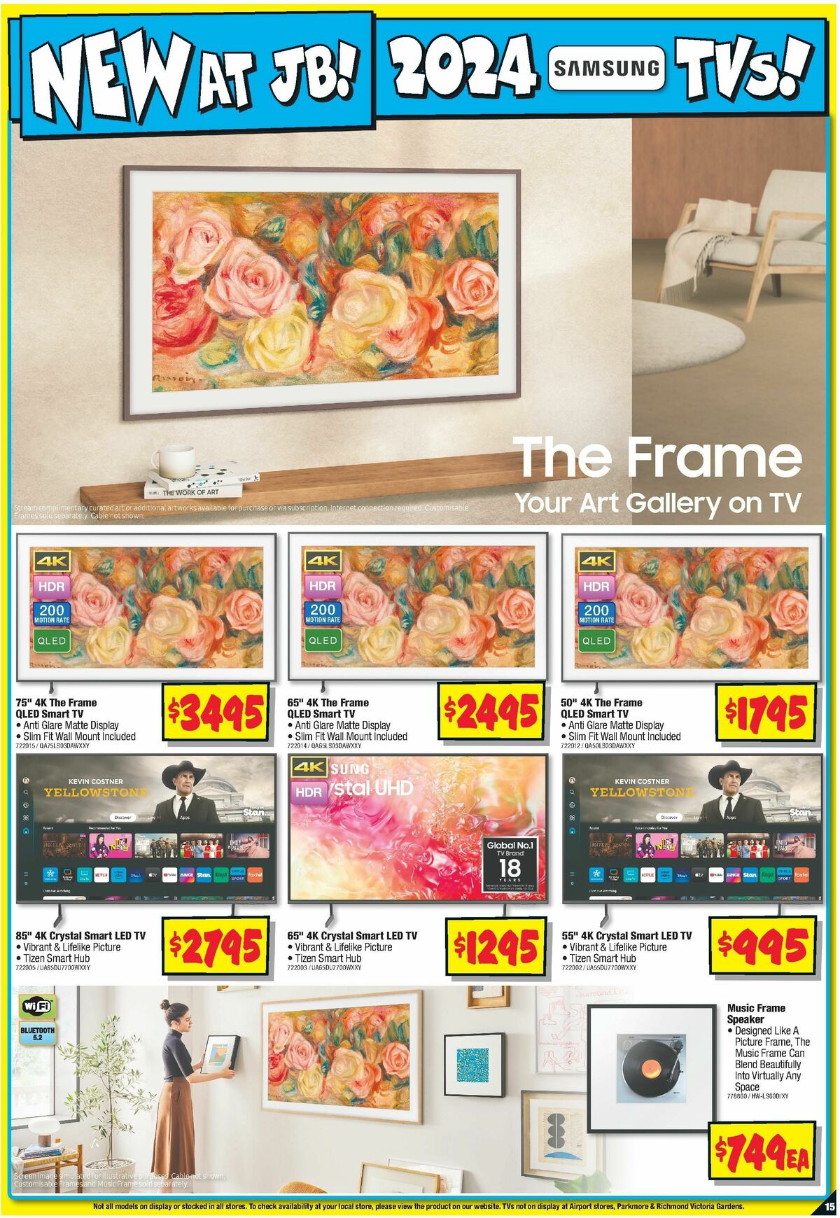 JB Hi-Fi Big Screen Catalogues from 16 May