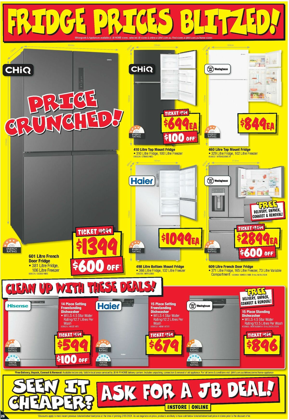 JB Hi-Fi Big Screen Catalogues from 16 May