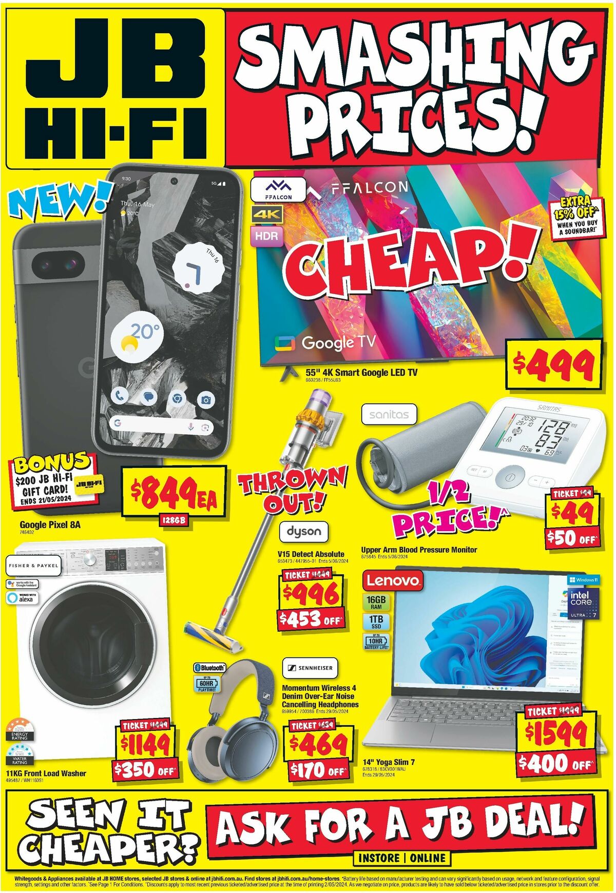 JB Hi-Fi Big Screen Catalogues from 16 May