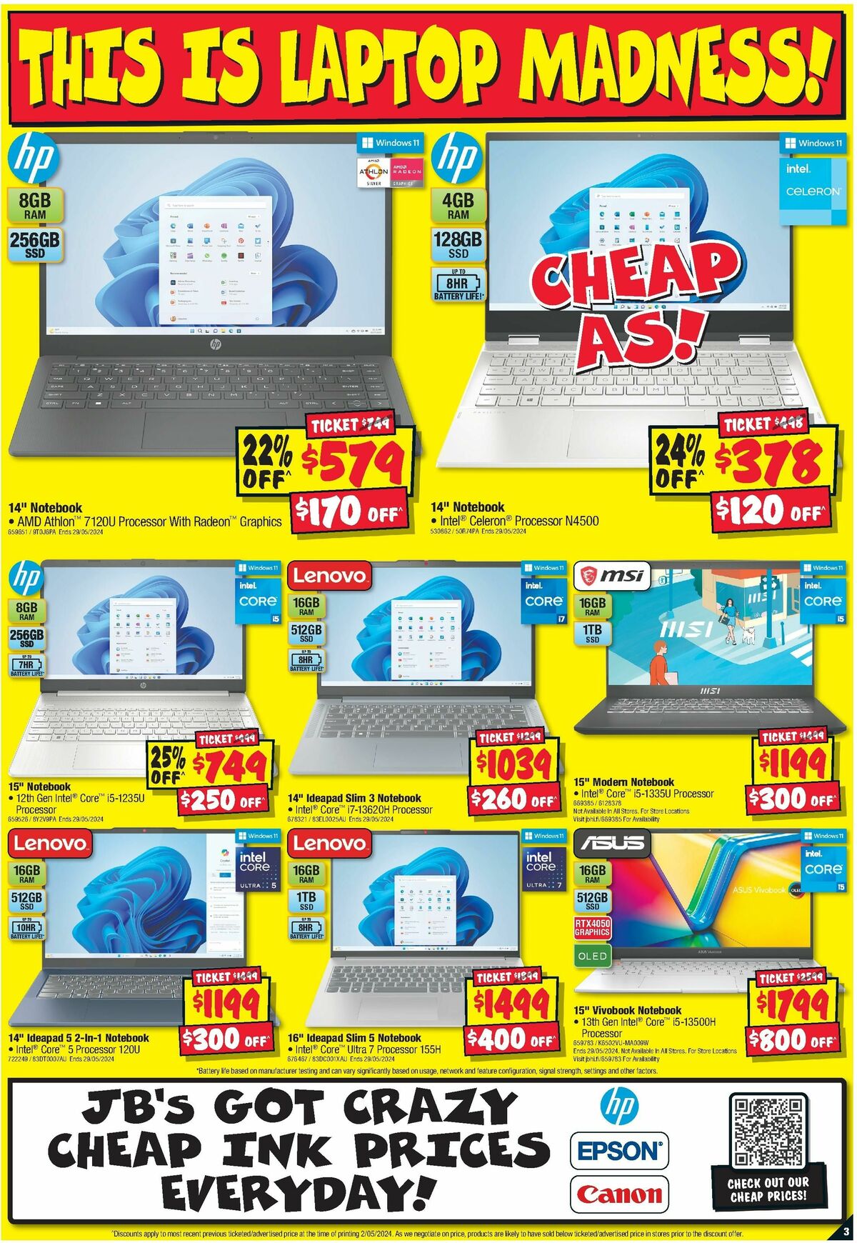 JB Hi-Fi Big Screen Catalogues from 16 May