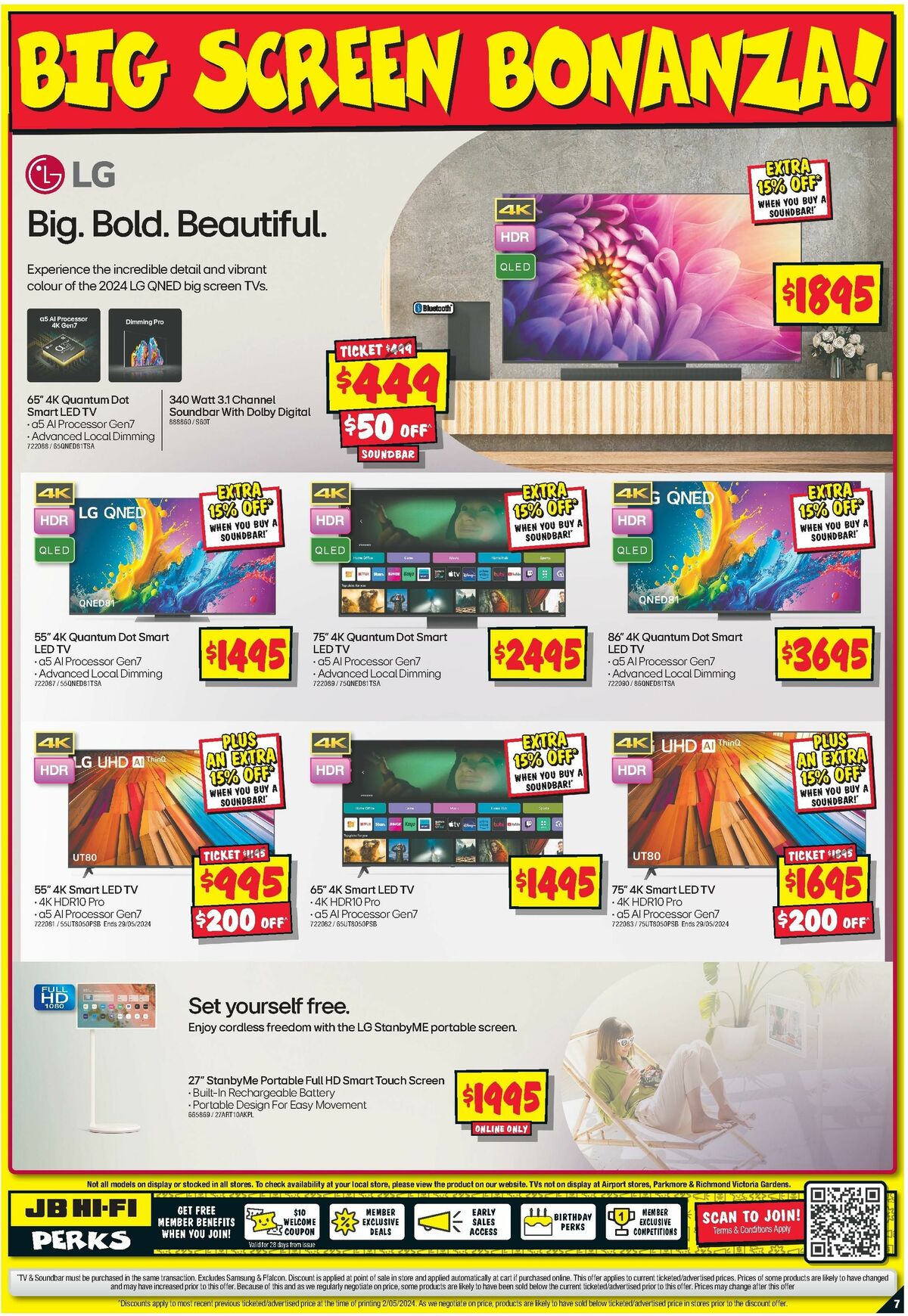 JB Hi-Fi Big Screen Catalogues from 16 May