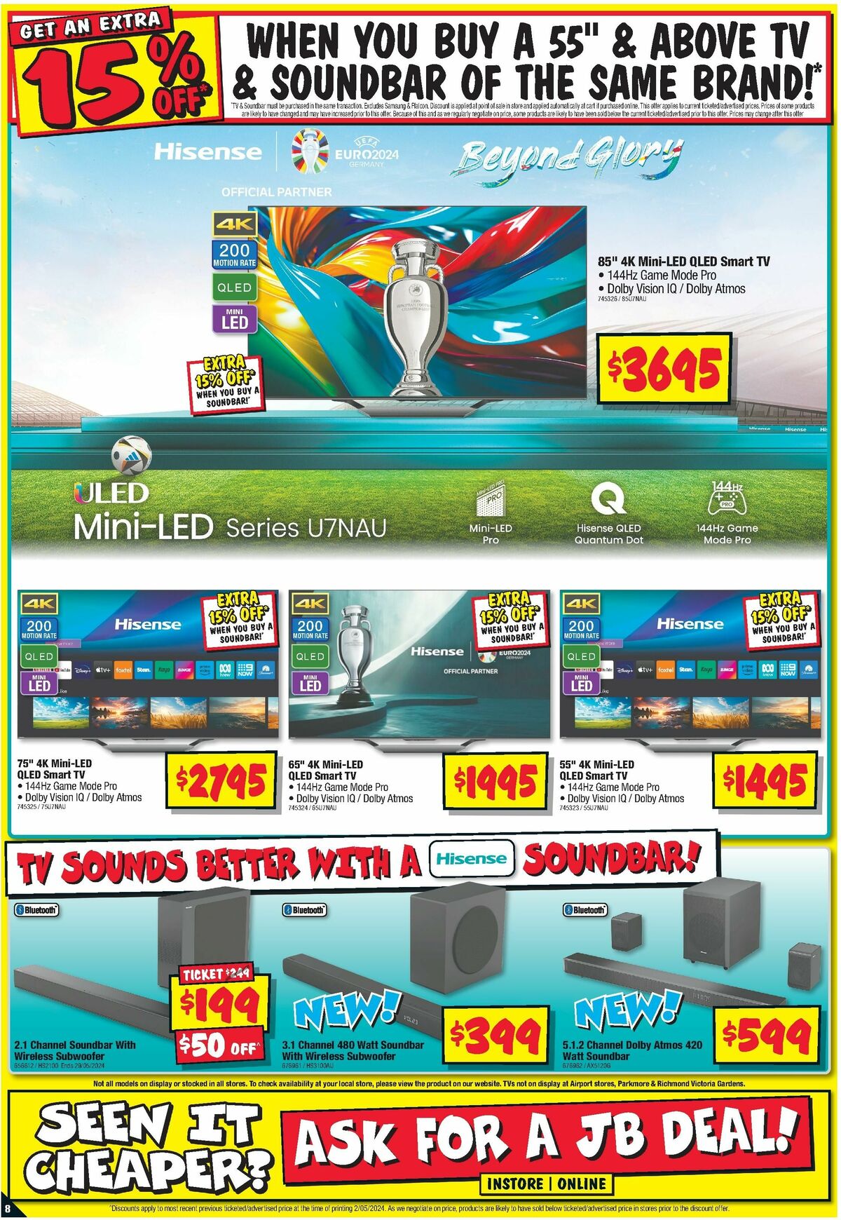 JB Hi-Fi Big Screen Catalogues from 16 May