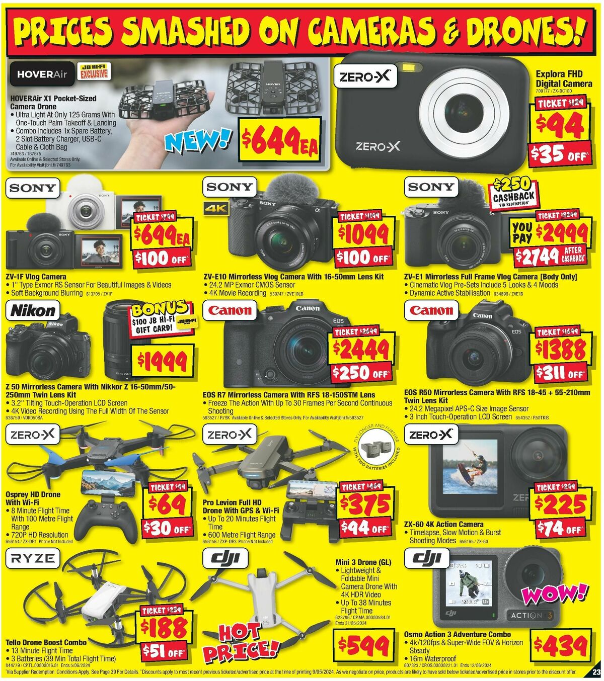 JB Hi-Fi Smashing Prices Catalogues from 23 May