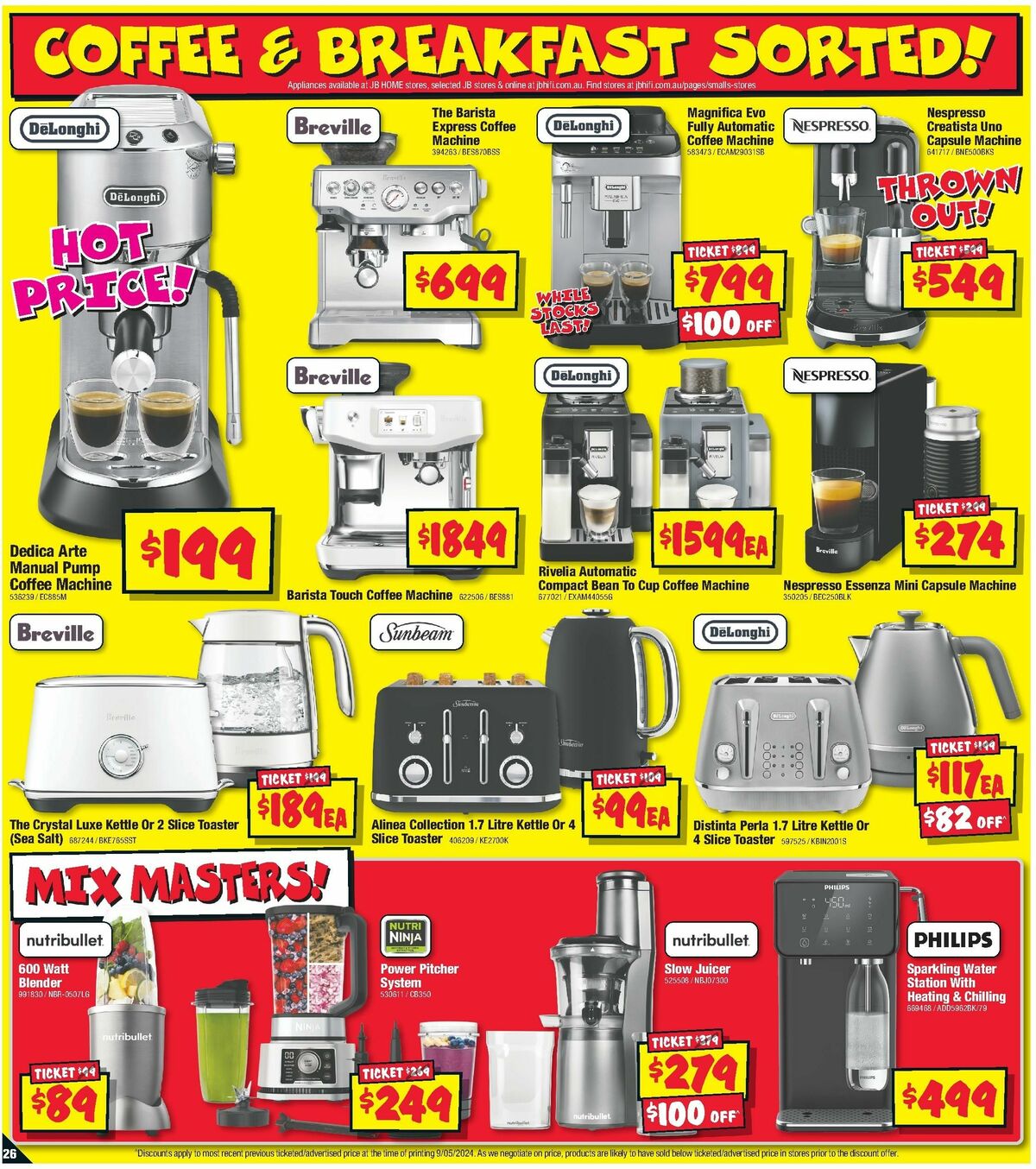 JB Hi-Fi Smashing Prices Catalogues from 23 May