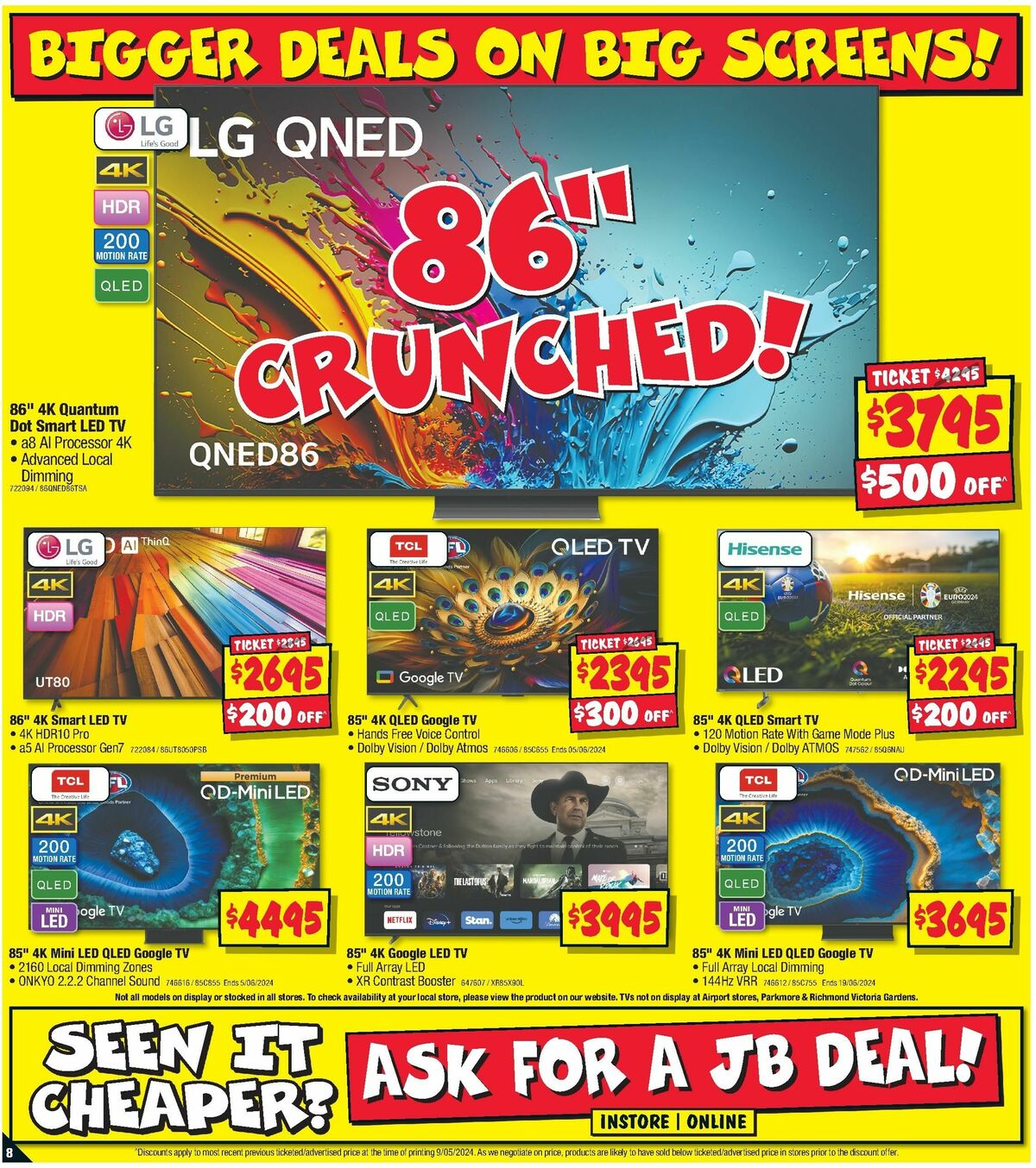 JB Hi-Fi Smashing Prices Catalogues from 23 May