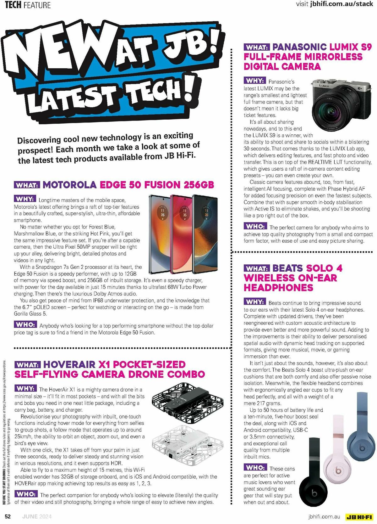 JB Hi-Fi Magazine June Catalogues from 1 June