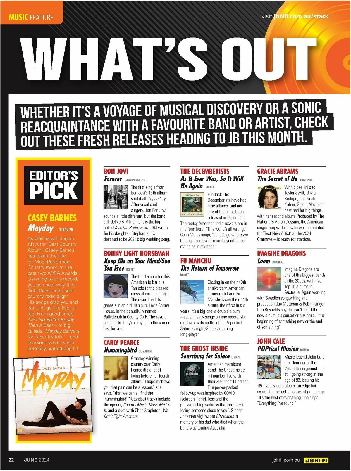 JB Hi-Fi Magazine June Catalogues from 1 June