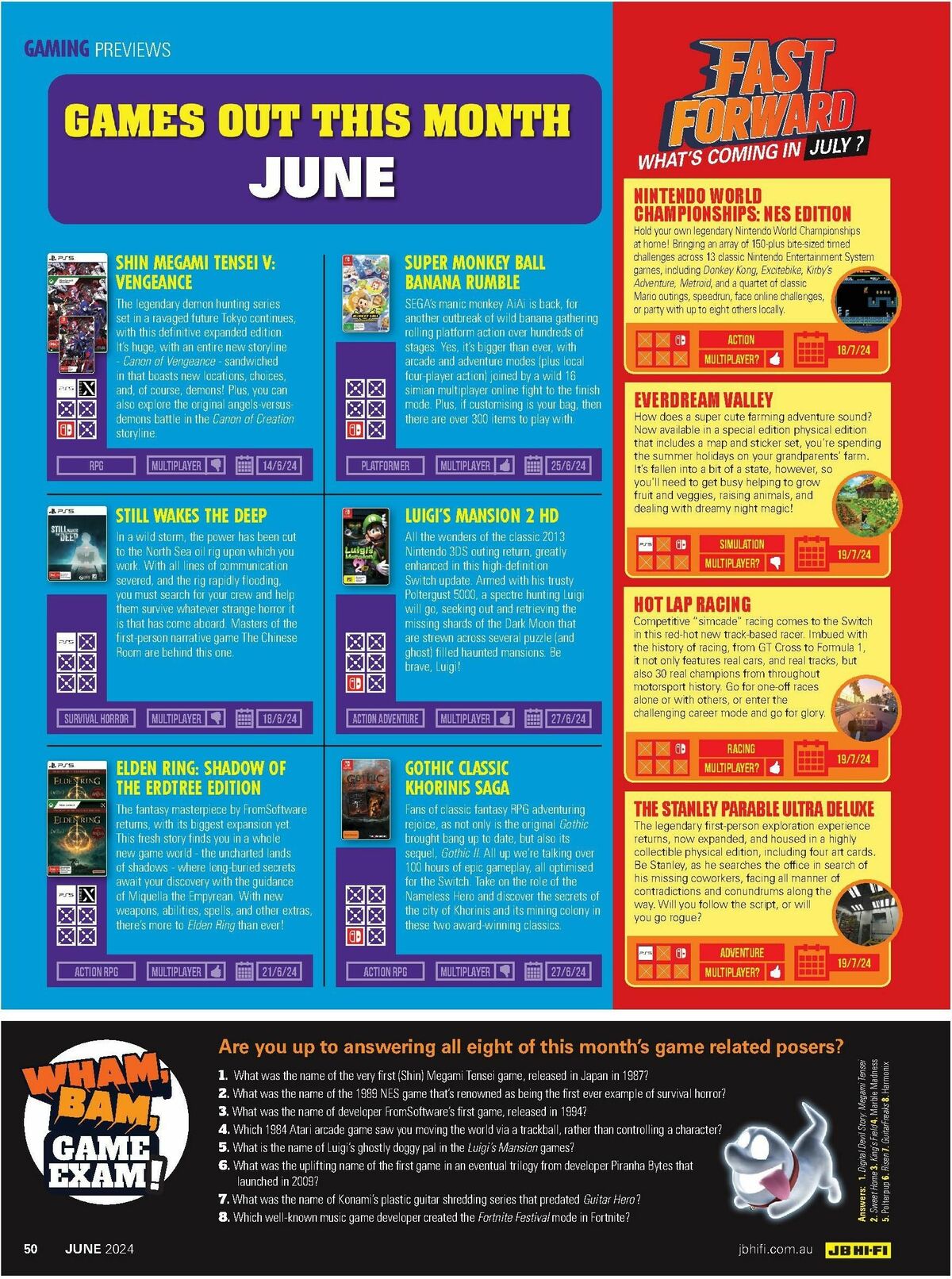 JB Hi-Fi Magazine June Catalogues from 1 June