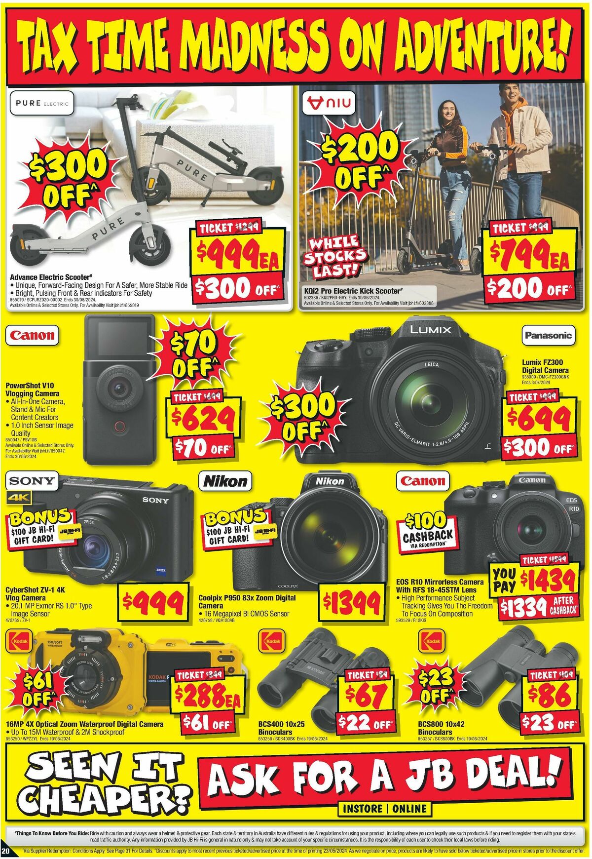 JB Hi-Fi Catalogues from 6 June